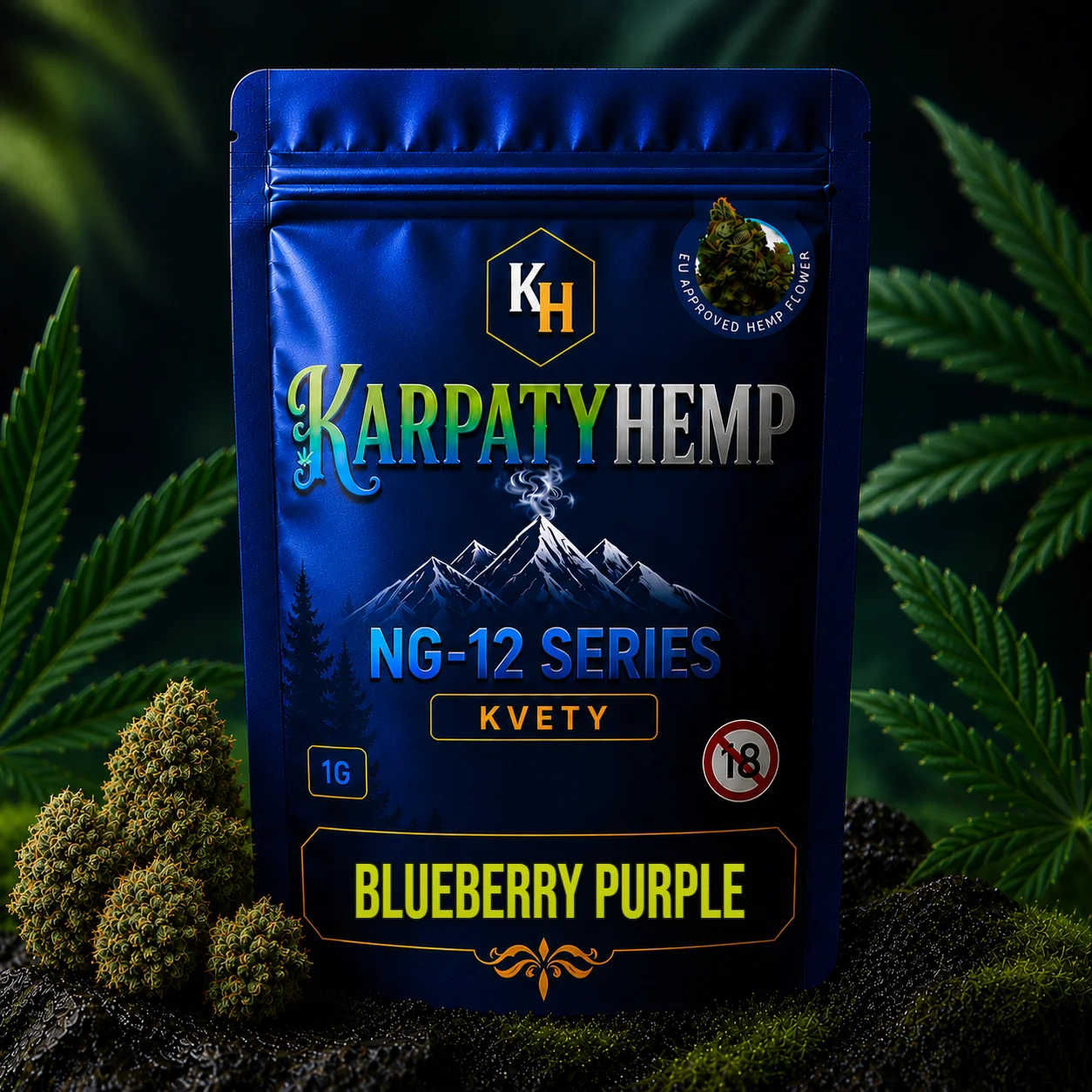 Blueberry Purple
